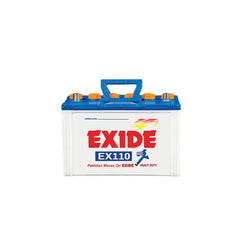Exide EX110 Lead Acid Battery 15 Plates 85 Ah