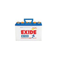 Exide N105 Lead Acid Battery 13 Plates 80 Ah