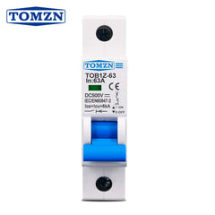 Tomzn 1P DC MCB Mini Circuit breaker C type 500V DC