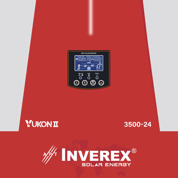 Inverex Yukon II 3.5KW Hybrid Solar Inverter