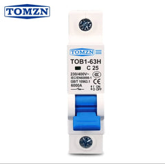 Tomzn 1P AC MCB Circuit breaker C type 230/400V