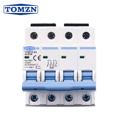 Tomzn TOB7Z-63 4P DC 1200V MCB Circuit Breaker