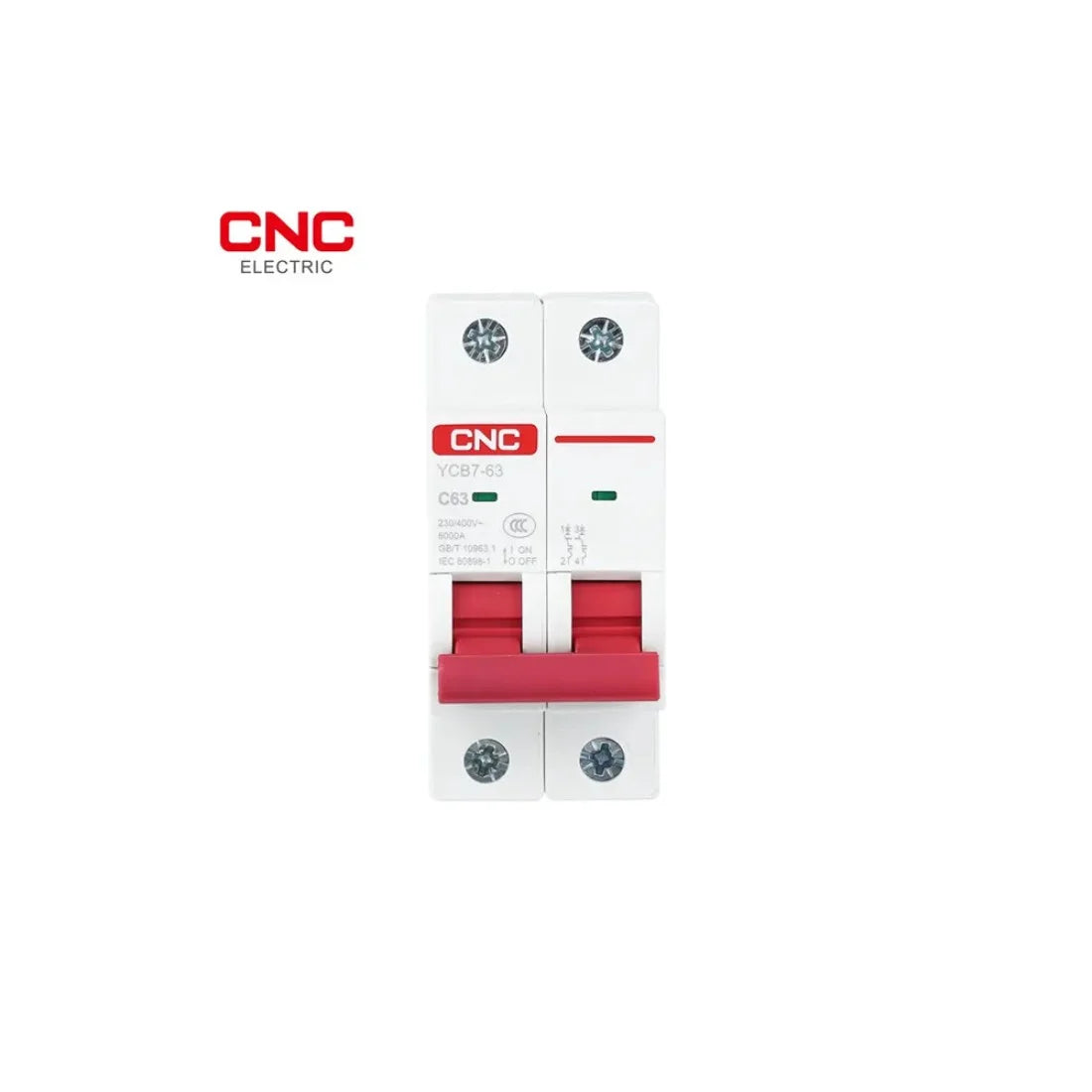 CNC AC Breaker 2 Pole MCB