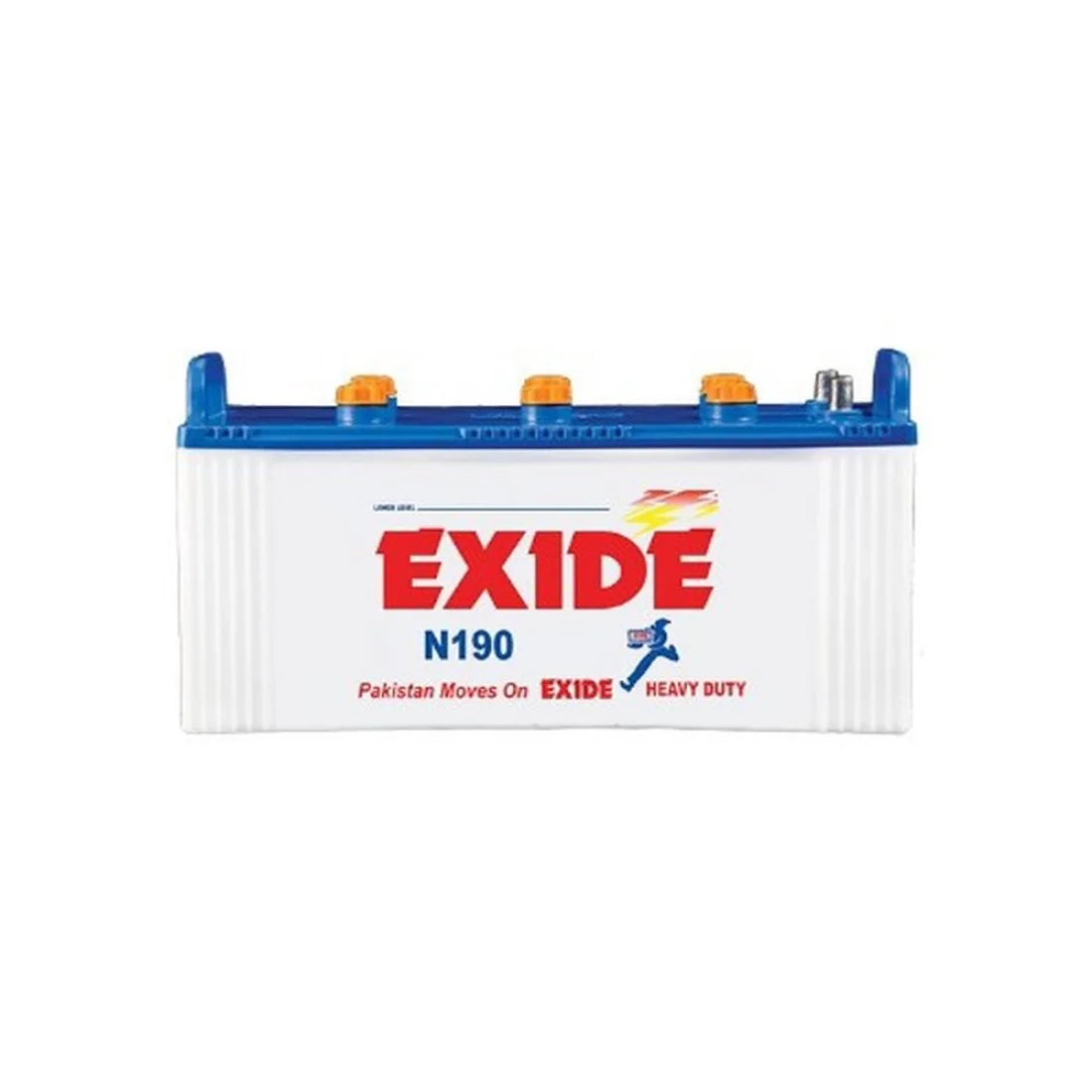 Exide N190 Battery 23 Plates 145 Ah