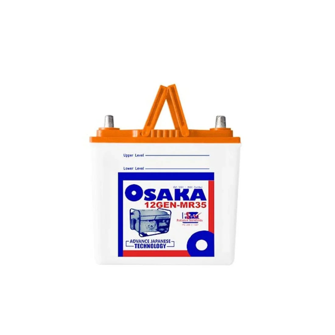 Osaka 12GEN MR35 Volta Fujika Battery 5 Plates 20 AH
