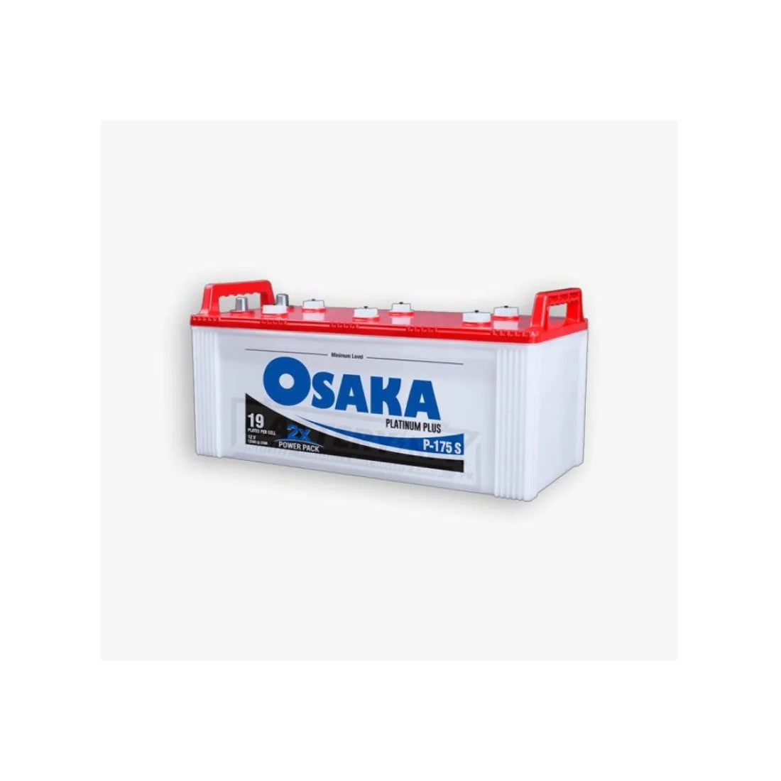 Osaka Platinum P-175 S Battery 19 Plates 120 Ah