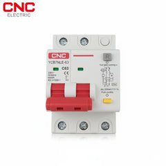 CNC YCB7LE-63Y 63 Amp 2P RCBO – Reliable Residual Current Circuit Breaker with Overcurrent & Leakage Protection